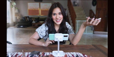 Kalah Main Bulutangkis, Raisa Minta Maaf
