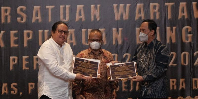 Teken MoU dengan Mitra, Atal S Depari Apresiasi Program PWI Babel