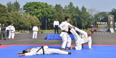Petarung Samudera Marinir Wajib Mahir Beladiri