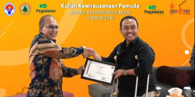 Menpora dan Rektor Universitas Moestopo Dorong Anak Muda Jadi Pengusaha