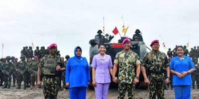 Jenderal TNI Andika Perkasa Resmi Jadi Warga Kehormatan Korps Marinir