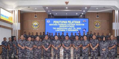 Mewujudkan Indonesia Maju, Angkatan Laut Terus Lakukan Pembinaan Potensi Maritim