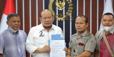 JPSN Curhat ke Ketua DPD RI, Berharap 17 Juta Petani dan Buruh Sawit Dibantu