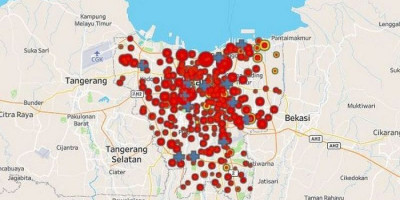 RT Rawan Zona Merah Covid-19 di Jakarta Bertambah Signifikan