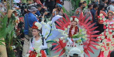 Tomohon International Flower Festival 2022 Sukses Digelar