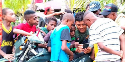 Sisi Lain Satgas TMMD Ke-114 Kodim 1710/Mimika