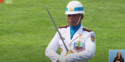 Komandan Upacara di Istana dari TNI AL, Kopassus Jadi Cadangan