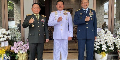 Pimpinan 3 Matra TNI Kumpul di Rumah KSAD usai Pidato Kenegaraan Jokowi, Ada Tugas Penting