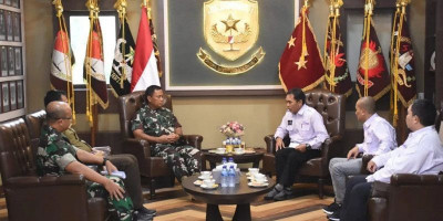 Kodam Jaya Terima Kunjungan Silahturahmi dan Audensi SMSI DKI Jakarta