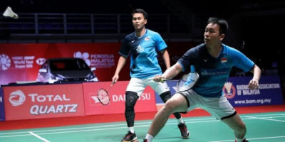 Bulutangkis Dunia: Ahsan/Hendra Hadapi Fajar/Rian di Semifinal