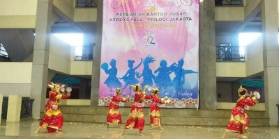 Ujian Kenaikan Tingkat Sekaligus Peresmian Kantor Pusat Ayodya Pala Trilogi Jakarta
