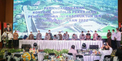 Kementerian PUPR Mulai Pembangunan Infrastruktur IKN Tahap 1 Senilai Rp5,3 Triliun