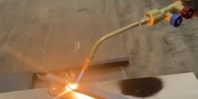 Keren! Alat Potong Plat Besi Baja Teknologi Hidrogen Dari Air