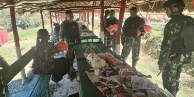 Peran Satgas Yonif Mekanis 203/AK Dalam Meningkatkan Perekonomian Masyarakat Papua