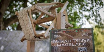 Rumah Tenun Magelang,  Hadir Bawa Narasi Eduwisata
