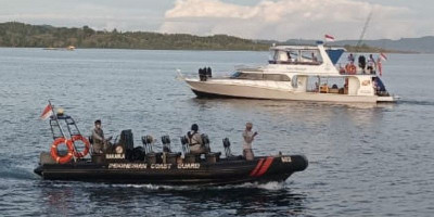 Unsur Patroli Bakamla Amankan Event Mancing LNSIFC 2022