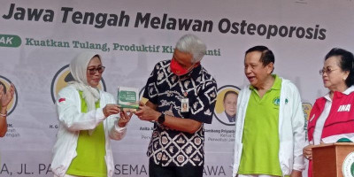 Ganjar: Olahraga 30 Menit Saja Rutin, InsyaAllah Sehat