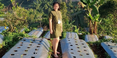 Mahasiswa President University ini Ingin Majukan Pertanian Cimahi
