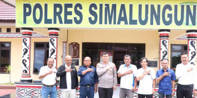 PWI Simalungun Audiensi Ke Kapolres Simalungun, Dukung Kinerja Kepolisan Menjaga Harkamtibmas
