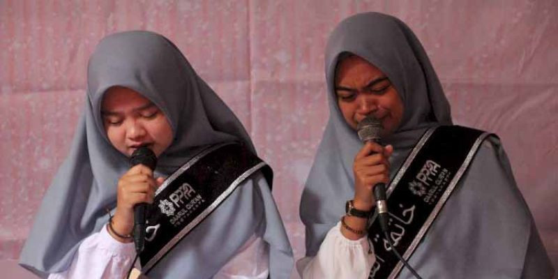 Isak Tangis Pecah, Dua Santriwati Daarul Qur’an Yogyakarta Selesaikan Hafalan 30 Juz Al-Qur’an-nya
