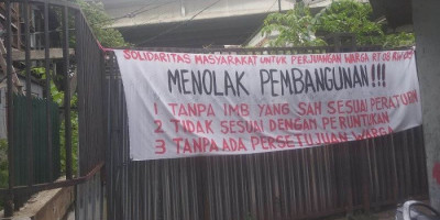 Warga Kampung Kramat Grogol Diancam Dilaporkan ke Polisi Soal IMB