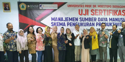 Sivitas Akademika Universitas Moestopo Menuju Produktivitas Tinggi