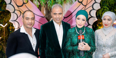Venna Melinda Hadiri Acara Ultah Rizky Ananda Musa Mantan Pemain Film Tiara
