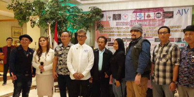 Achmad Syahban Lolo Resmi Jadi Ketua Pengurus AJV Divisi Hiburan masa bakti 2022 - 2025