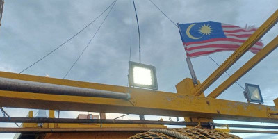 Bakamla RI Tangkap Kapal Malaysia Curi Ikan di Perairan Kepri