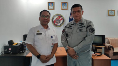 Bahas Kerjasama, Zona Bakamla Timur Terima Kunjungan Badan POM RI