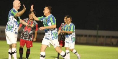 Fun Football PSSI bersama Presiden FIFA Tak Peka Musibah Kanjuruhan