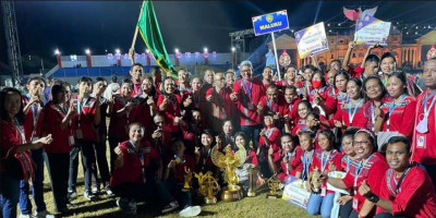 Maluku Berhasil Jadi Juara Pesparani Nasional II 2022 di Kupang