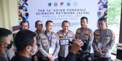 Polri Berbagi Ilmu Layanan Forensik Kepada 17 Negara Asia Pasifik