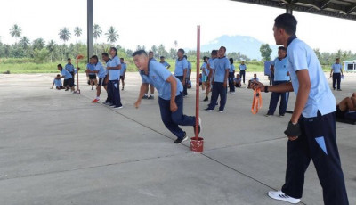 Kegiatan Rutin Samapta Lanud Sam Ratulangi Manado