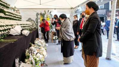 Sambangi Itaewon, Puan Letakkan Karangan Bunga di Memorial Korban Tragedi Halloween