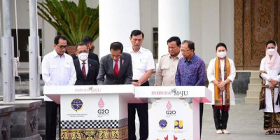 Permudah Akses Tamu G20, Presiden Jokowi Resmikan Terminal VVIP Bandara l I Gusti Ngurah Rai di Bali