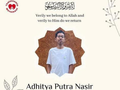 Komunitas Thalassemia Movement Kehilangan Sosok Penuh Inspiratif