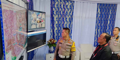 Intip Teknologi Canggih Korlantas Pantau Kelancaran Jalur Tamu VVIP KTT G20 Bali