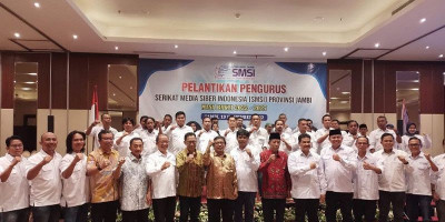 Inilah Susunan Pengurus SMSI Provinsi Jambi yang Baru Dilantik