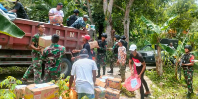 Pasukan Kostrad Gelorakan Perdamaian di Kei Besar