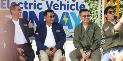 Gelar Electric Vechile Funda, Korlantas Dukung Konversi Kendaraan BBM Ke Listrik