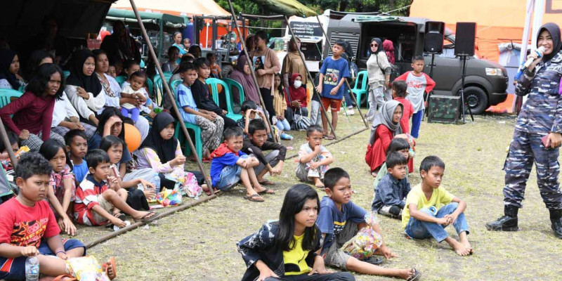 Komprehensif, Satgas TNI AL Pada Operasi Kemanusiaan Dampak Bencana Gempa Cianjur
