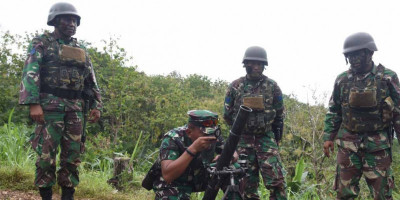 Prajurit Marinir TNI AL Tingkatkan Profesionalisme di Daerah Latihan Bajul Mati Malang