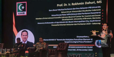 Di Munas Kahmi ke XI, Prof Rokhmin Dahuri Tawarkan Konsep Pembangunan Ekonomi Kelautan