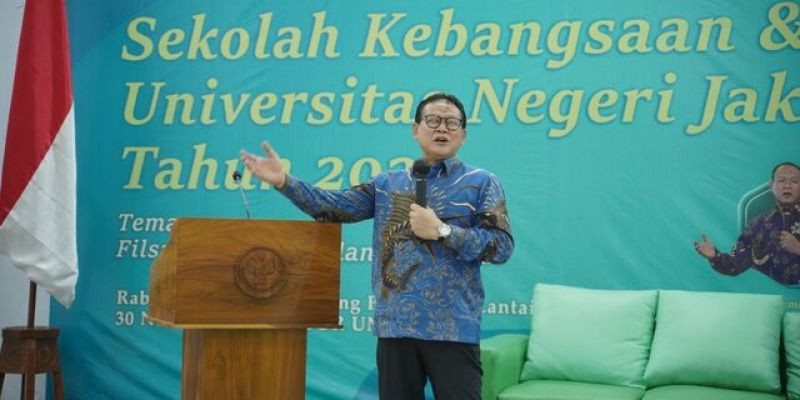 Prof. Rokhmin Dahuri: Universitas Negeri Jakarta Berpikir Kritis dan Perkokoh Nilai Kebangsaan