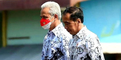 Ganjar Sebut Jokowi Bisa Jadi Presiden karena Jasa Guru