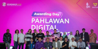 Sukses Digelar, Ini Juara Pahlawan Digital UMKM 2022