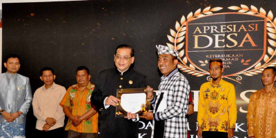 Desa Duda Timur Karangasem Bali Terpilih Sebagai Desa Paling Transparan Se Indonesia