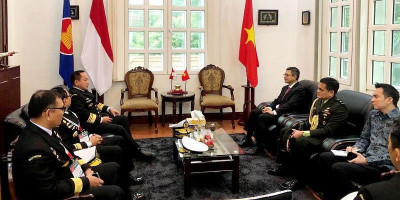 Kepala Bakamla RI Bertemu Dubes RI di Hanoi