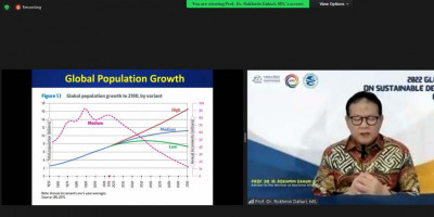 Di Global Forum, Prof. Rokhmin Dahuri Dorong Penerapan Teknologi Ekonomi Biru dan Industri-4.0 Untuk Pengembangan Akuakultur